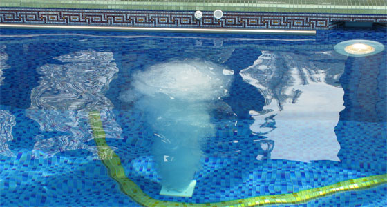 Гидросистема бассейна донный гейзер